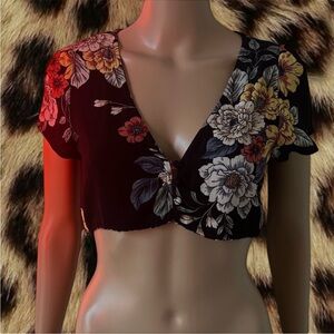 IVY+MAIN Floral Bra Top